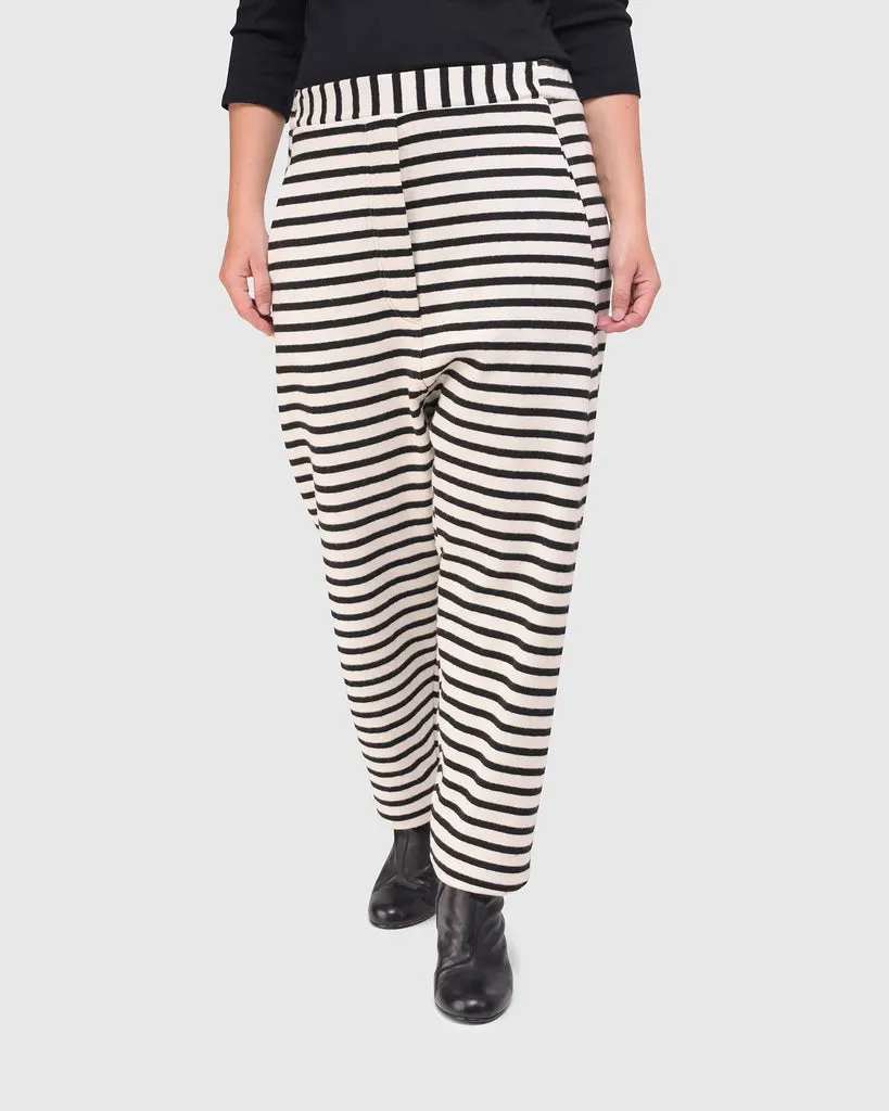 alembika-urban-french-terry-hose-lines image 1