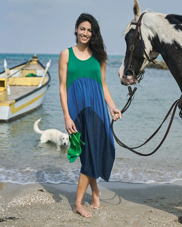 alembika-fresh-colorblock-swing-kleid-ocean-rmellos image 7