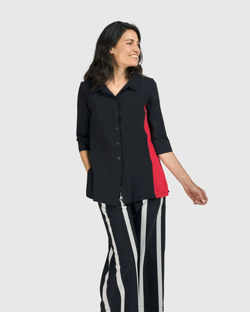 alembika-tekbika-adeline-shirt-jacket-schwarz image 4