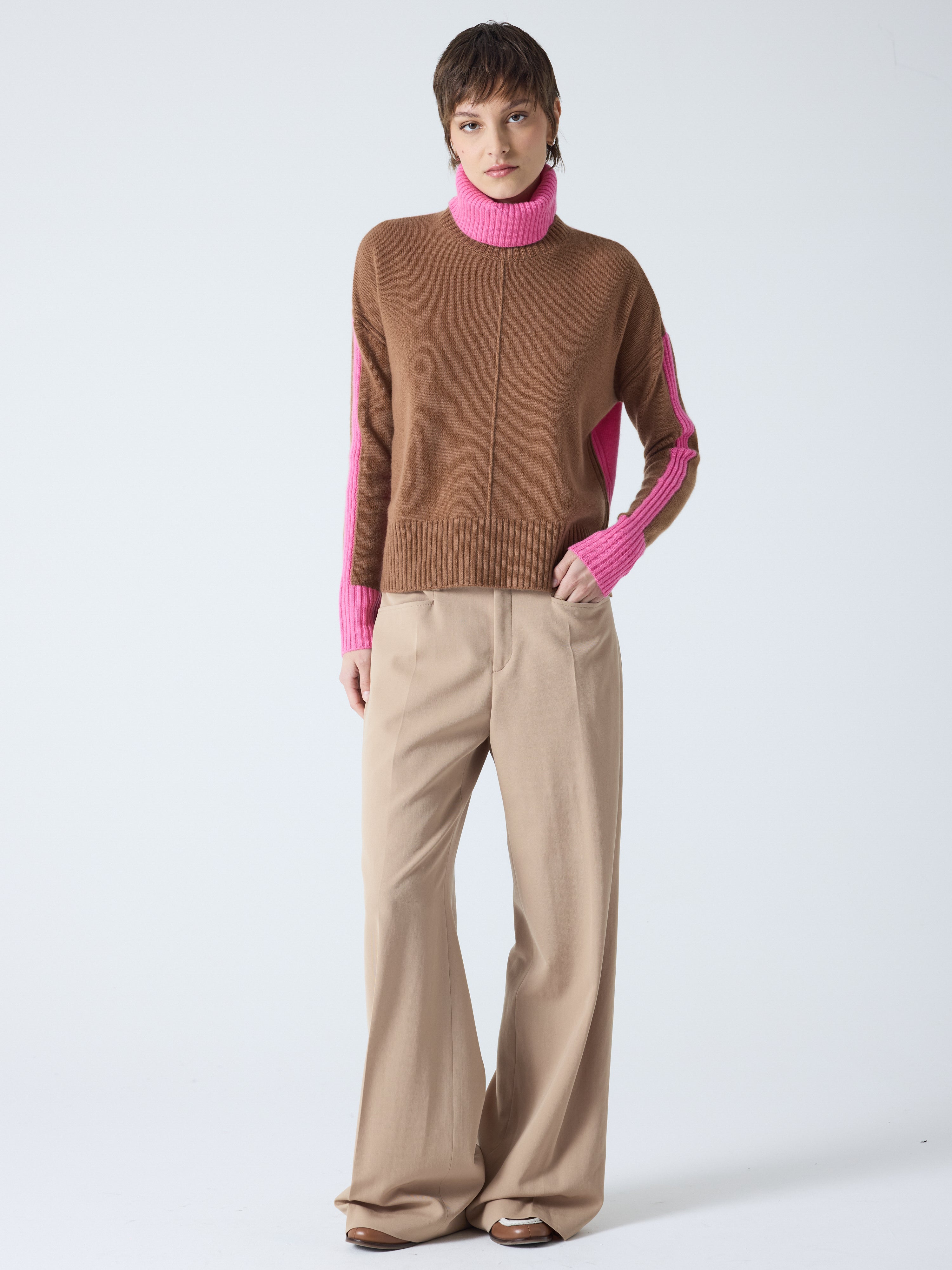 absolut-candace-damen-kaschmir-rollkragenpullover-oversize image 4