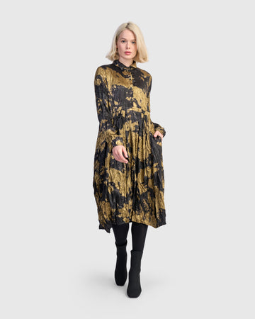 alembika-chroma-babydoll-shirtdress-gold image 8
