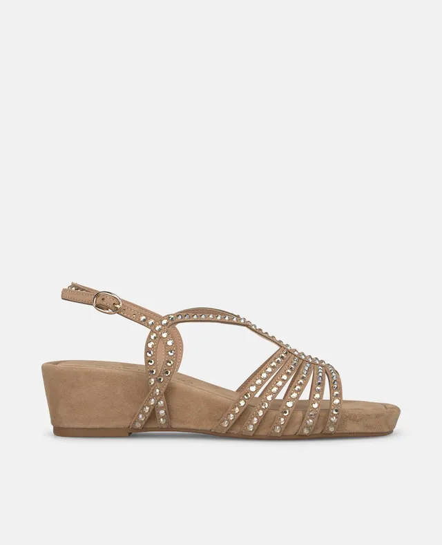 alma-en-pena-multi-strap-wedge-sandals-keilsandale-print-arena-4-5-cm image 1