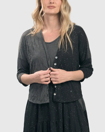 alembika-sprinkle-crinkle-crop-cardy-jacke-schwarz image 7