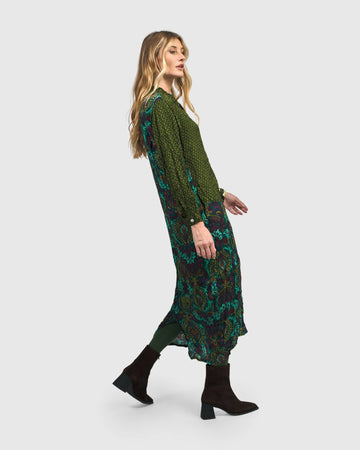 alembika-katrine-crinkle-shirtkleid-damen-mix image 8