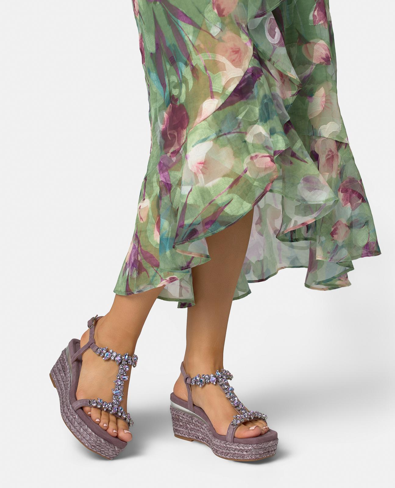 alma-en-pena-espadrille-keilsandale-lavanda-t-riemen-strass-7-5-cm-keil image 5