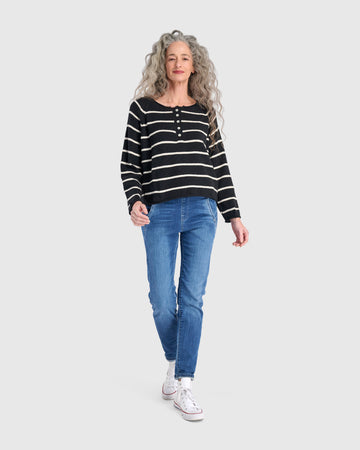 alembika-denim-iconic-stretch-jeans-blau image 2