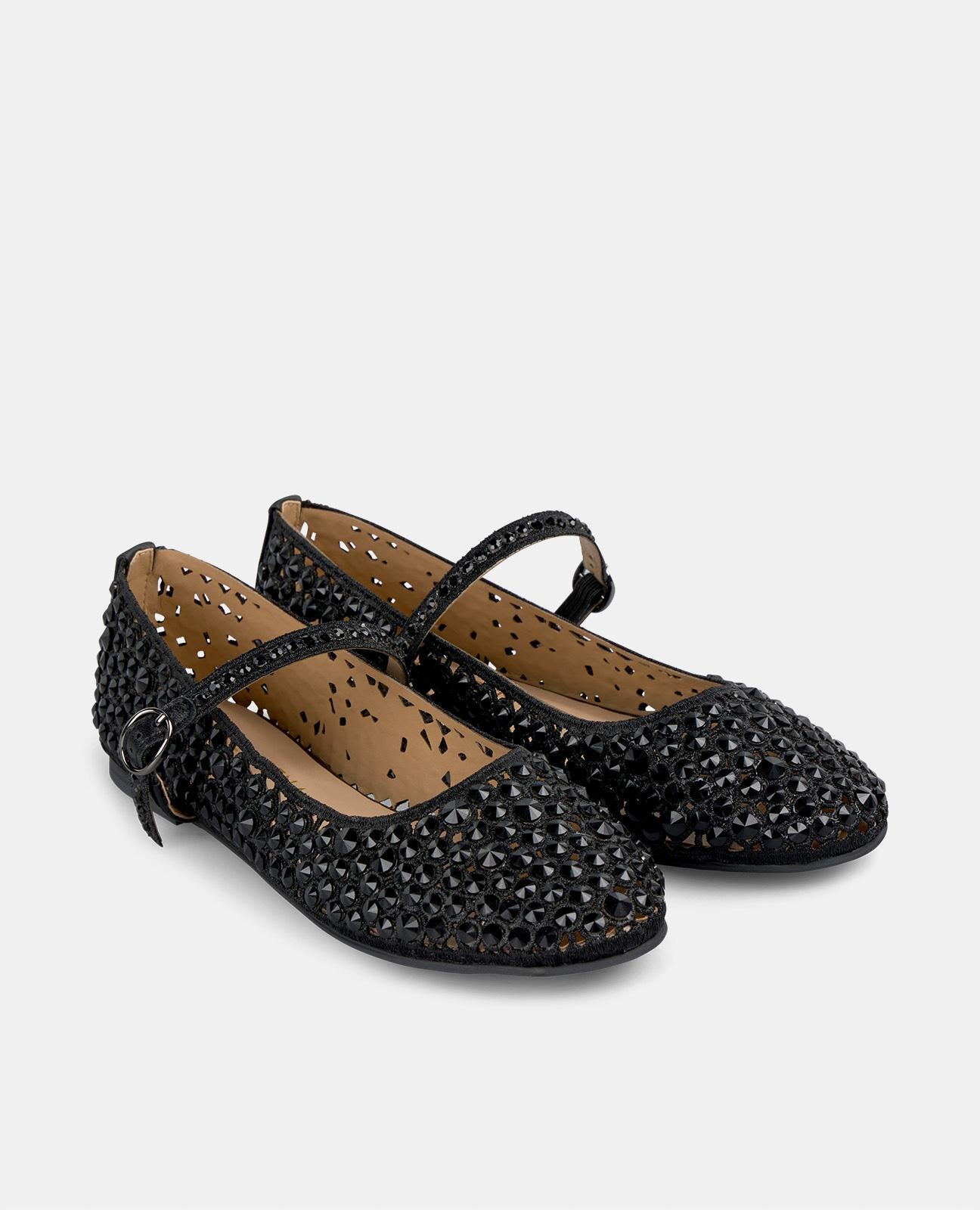 alma-en-pena-ballerina-schwarz-mit-strass-0-5-cm image 2