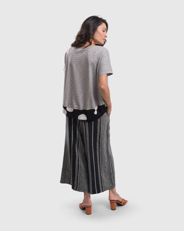 alembika-melange-palazzo-crop-pants-stripe-leinen-culotte-gestreift image 8