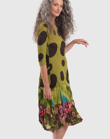 alembika-sara-swing-kleid-olive-swing-kleid-mit-taschen image 7