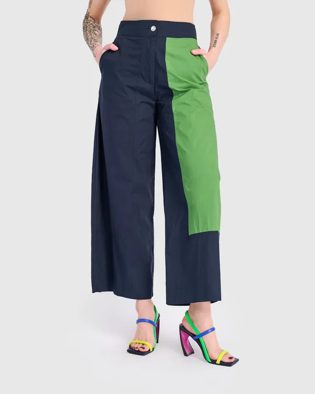 alembika-cabana-wide-leg-hose-navy-multi image 1