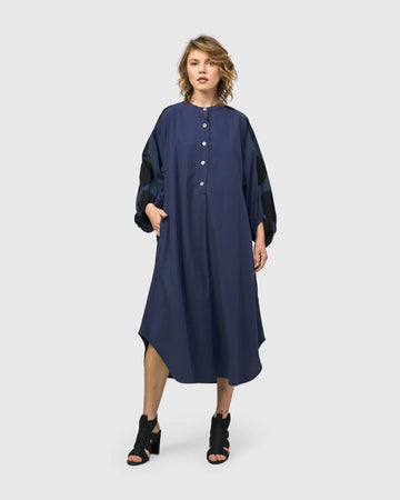 alembika-urban-vista-kaftan-kleid-navy image 2