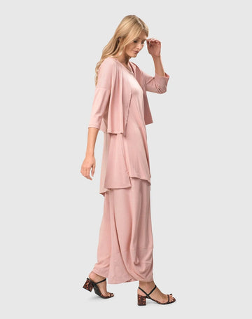 alembika-essential-cupro-crop-cardigan-kurzjacke-blush image 2