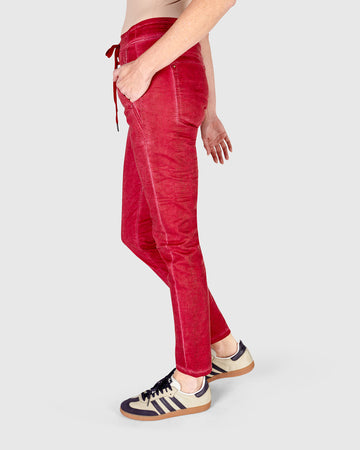 alembika-serpent-iconic-stretch-jeans-red-damen-mid-rise-slim-hose image 5