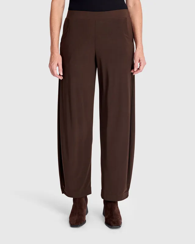 alembika-essential-slinky-flow-pants-sepia image 1