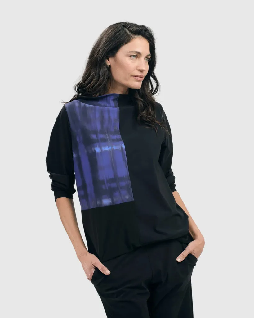 alembika-tekbika-blocked-bateau-top-electric-langarmshirt-upf50 image 1