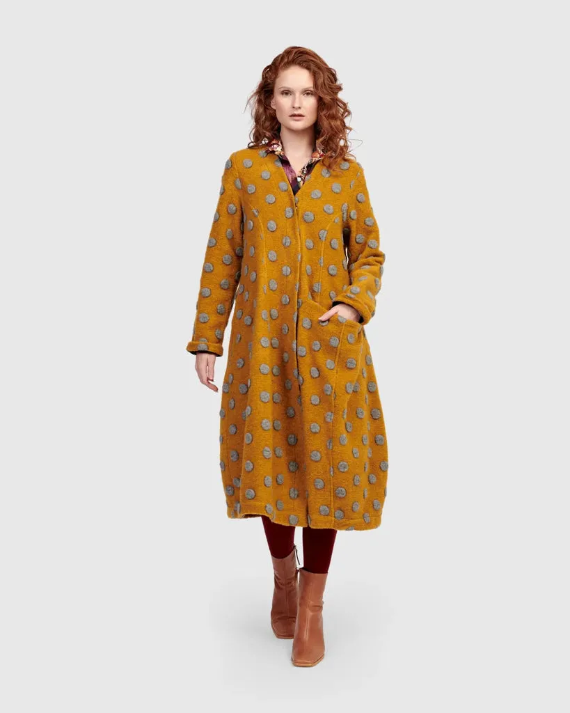 alembika-lioness-cocoon-mantel-flecks image 1