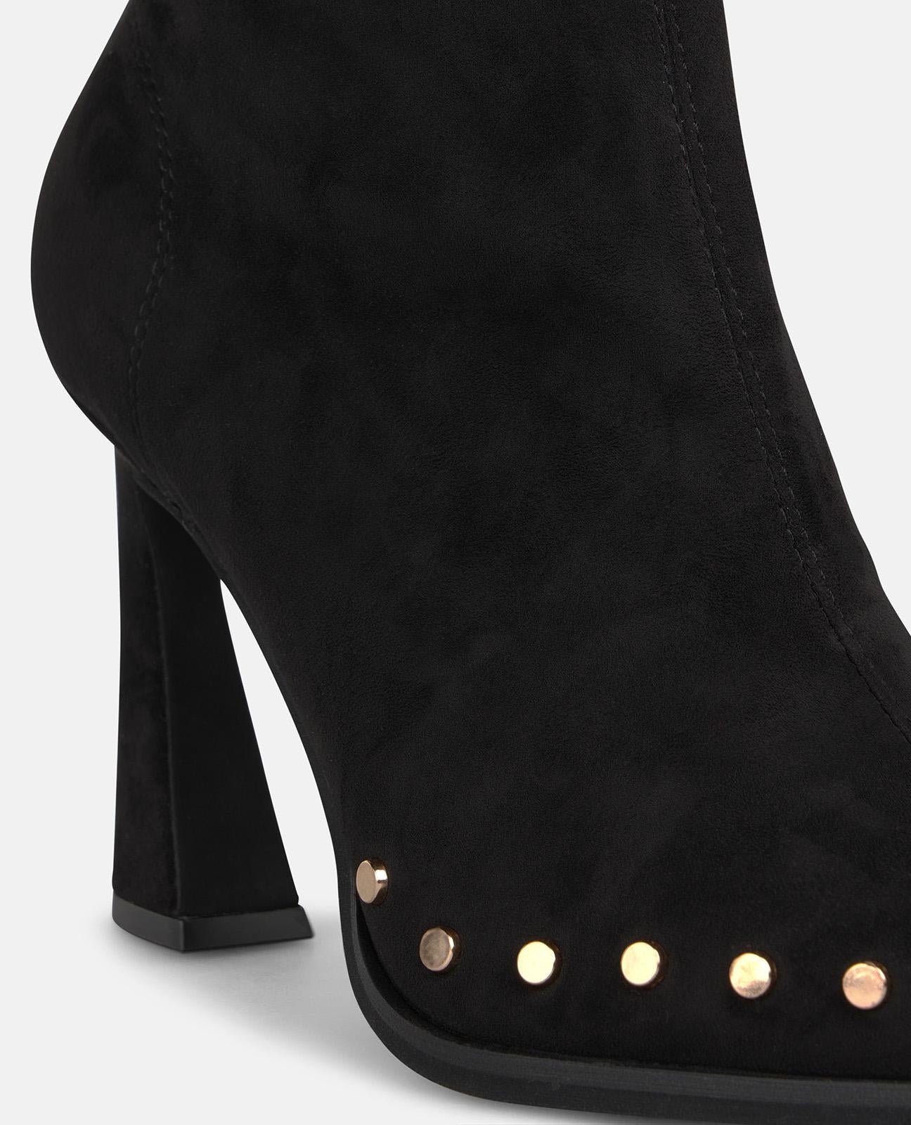 alma-en-pena-lycra-stiefeletten-spitz-mit-rei-verschluss-schwarz image 4