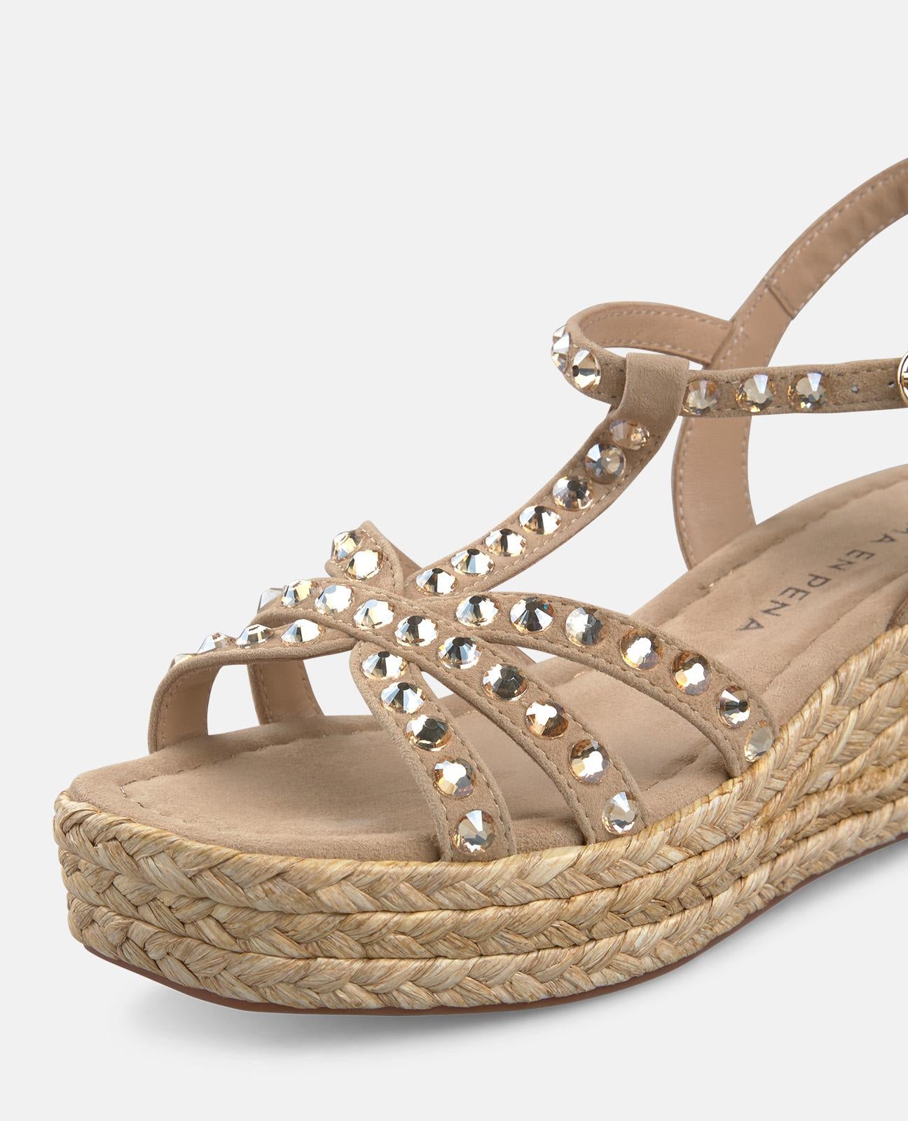 alma-en-pena-medium-wedge-beads-rhinestone-keilsandale-arena-strass-5-cm image 5