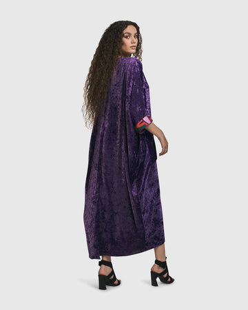 alembika-valentina-velvet-muumuu-kleid-purple image 2