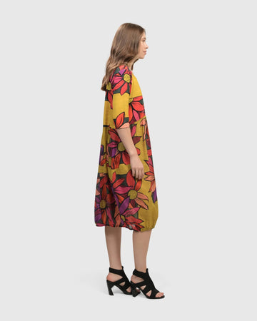 alembika-jasmine-relaxed-dress-midi-kleid-bouquet image 5