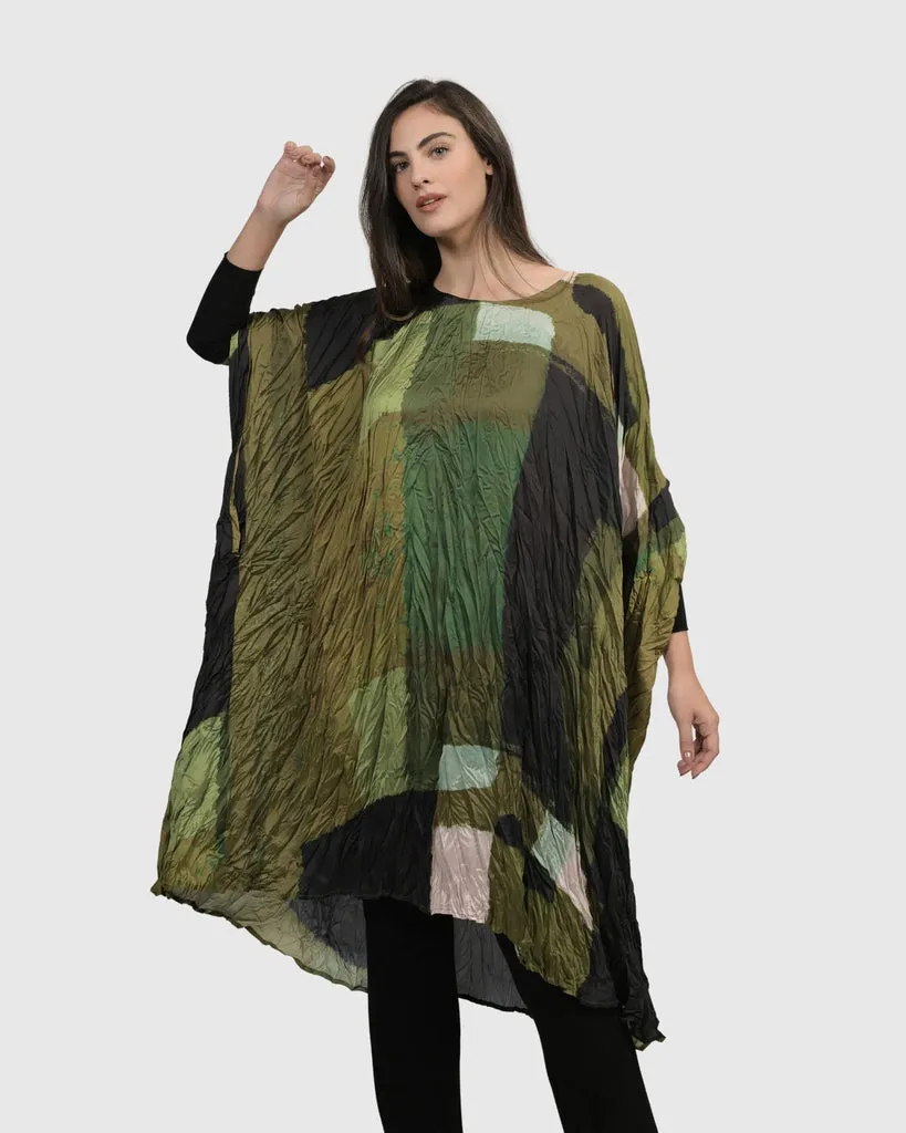 alembika-al-fresco-muumuu-kleid-olive image 1