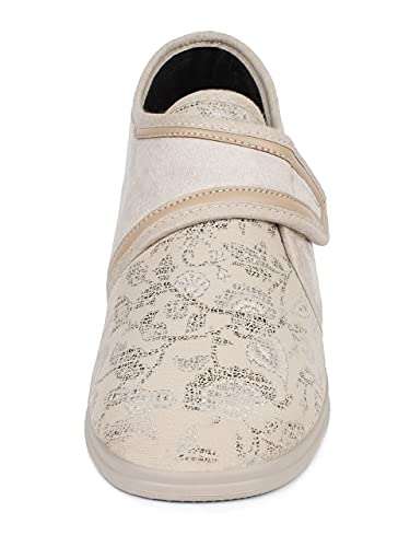 aerosoft-damen-klett-halbschuh-stretch-19-gesundheitshalbschuh image 5