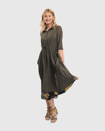 alembika-toa-chiffonkleid-chain-maxikleid image 2