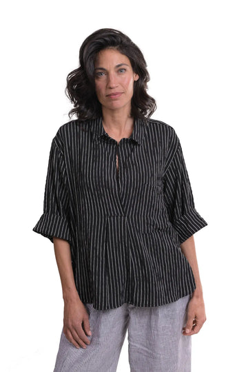 alembika-pinstripe-swing-top-schwarz image 5
