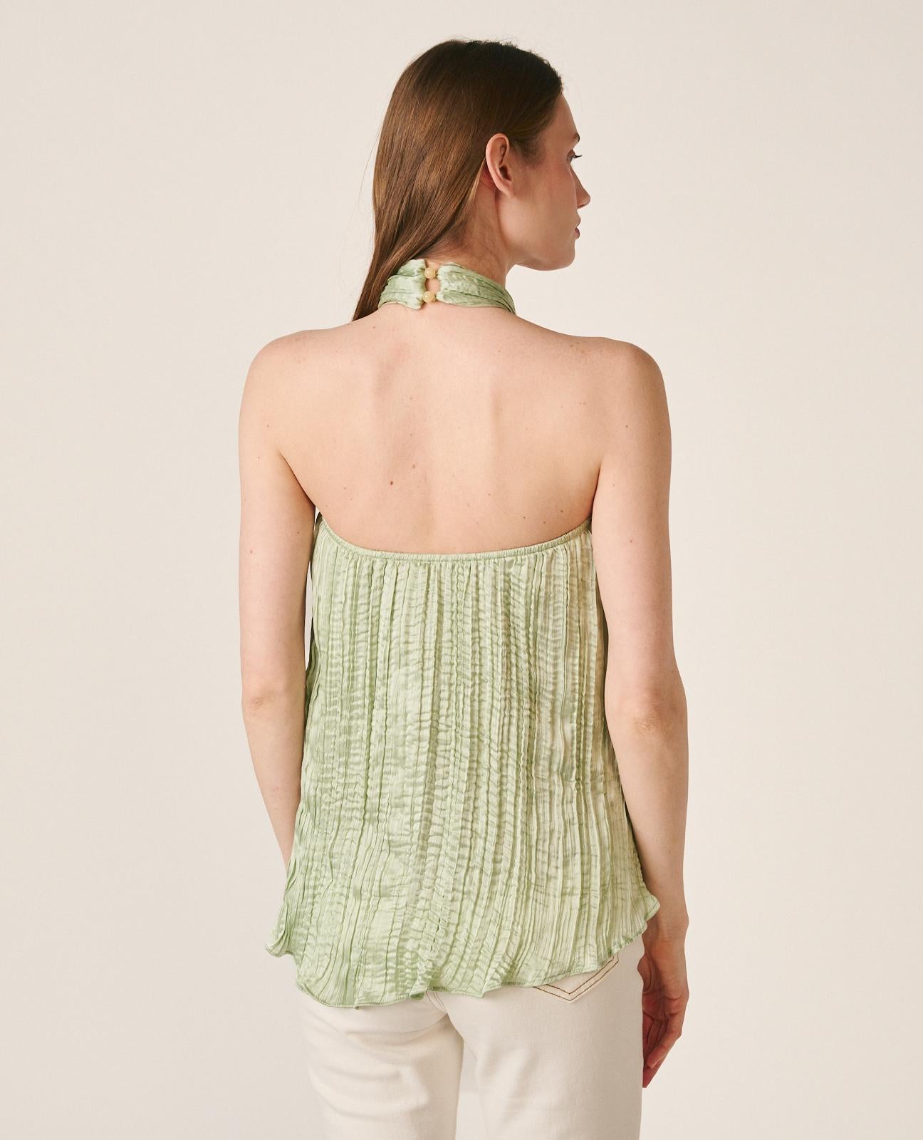 alma-en-pena-starfish-blouse-neckholder-bluse-gr-n-s image 7