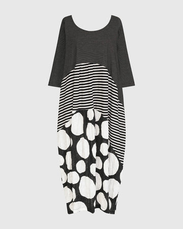 alembika-sd162m-sunday-hostess-maxi-kleid-mono image 3