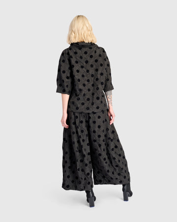 alembika-soiree-funnel-top-black-dots-boxy-top-taft image 5