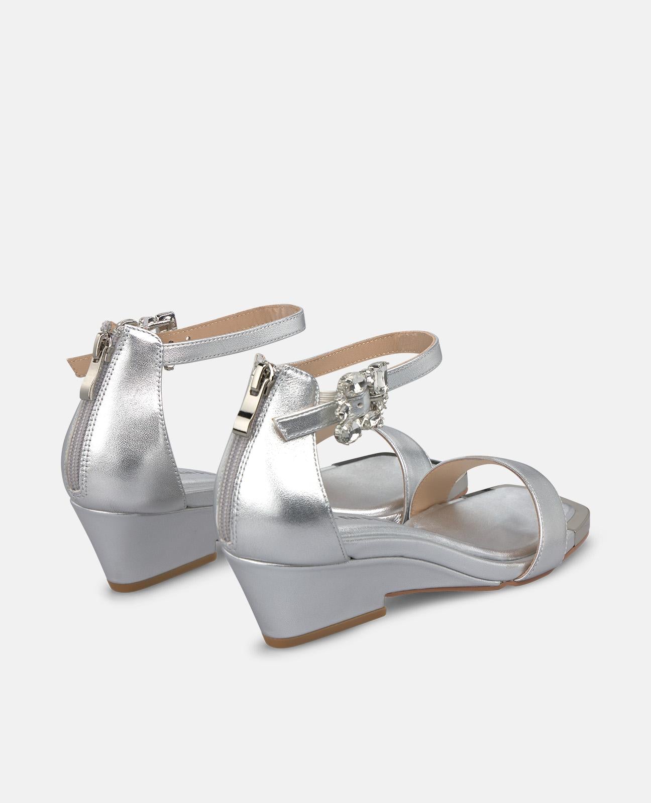 alma-en-pena-strap-sandals-riemchensandale-silber-blockabsatz-6-cm image 3