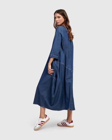 alembika-liberty-oversized-shiftkleid-denim image 7