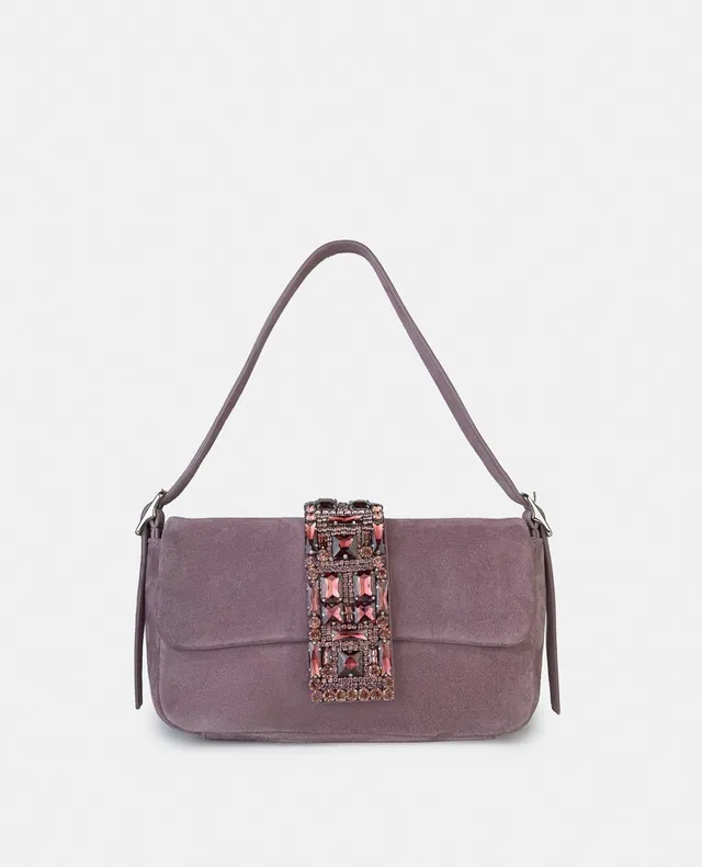 alma-en-pena-tasche-ring-strass-lavendel-fest image 1