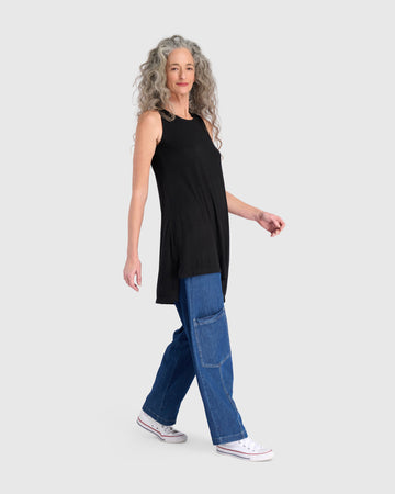alembika-essential-rmelloses-tunika-top-schwarz-st346b image 4