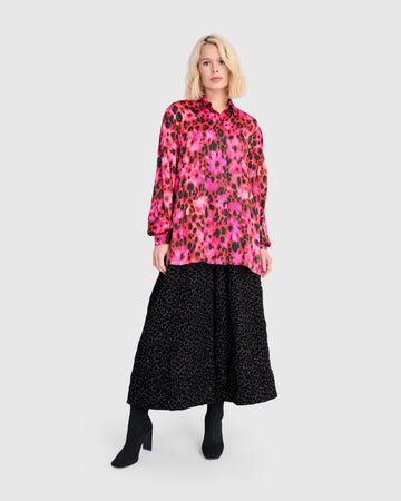 alembika-charmant-shirt-damen-tunika-fuchsia-print-viskose image 7