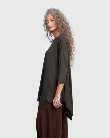 alembika-essential-oversized-trapeze-top-khaki-jersey-tunika image 4
