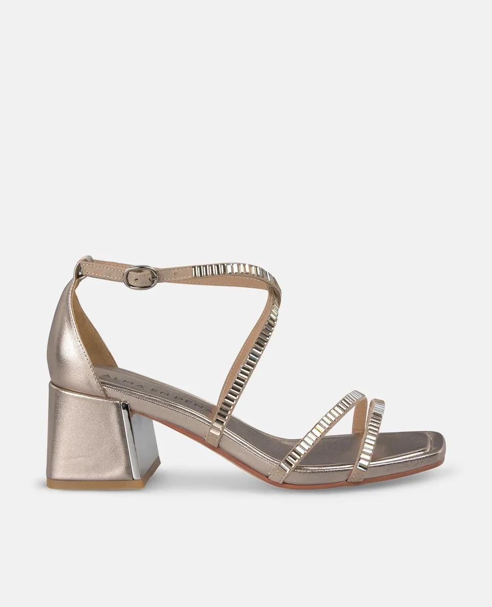 alma-en-pena-crystal-straps-heel-sandal-sandale-mit-blockabsatz-6-cm-in-bronze image 1