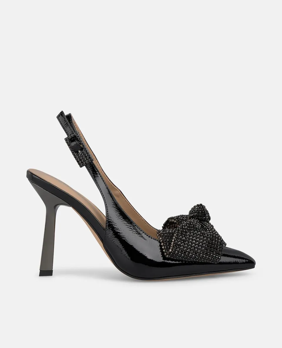 alma-en-pena-schleifen-pumps-mit-strass-schwarz-10-cm-absatz image 1
