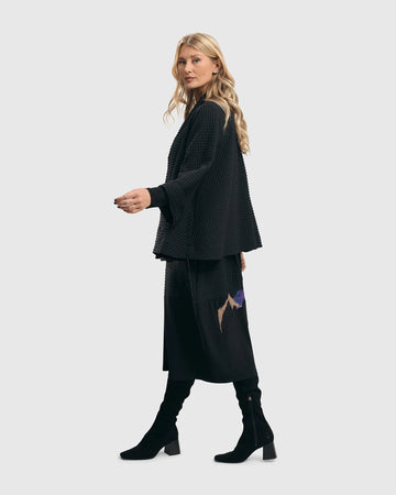 alembika-amethyst-mix-media-cocoon-dress-midikleid-multi image 6