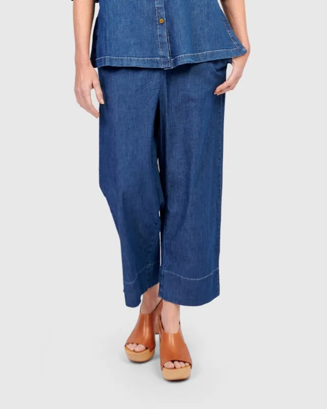 alembika-denim-bahama-easy-pants-damen-hose-in-blau image 1