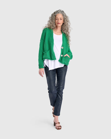 alembika-simply-slouchy-cardigan-green-strickjacke image 6