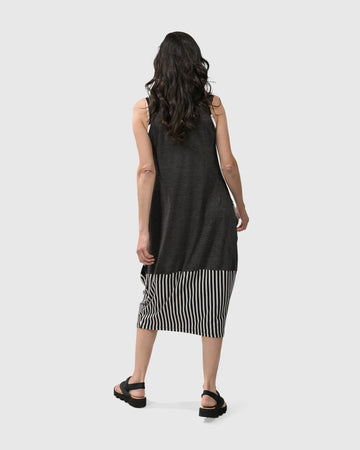 alembika-minnie-rmelloses-midi-kleid-mono-punkte image 6