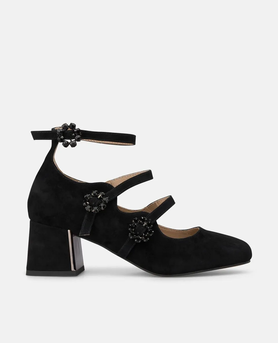 alma-en-pena-riemen-pumps-aus-veloursleder-schwarz-mit-blockabsatz-5-5-cm image 1