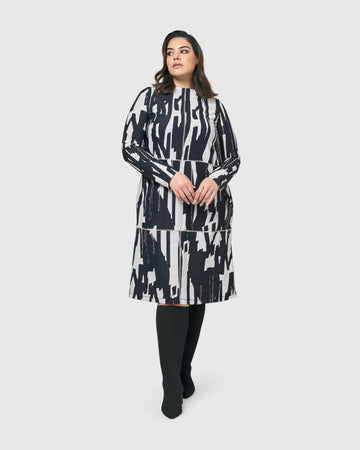 alembika-cyber-boxy-dress-brush image 2