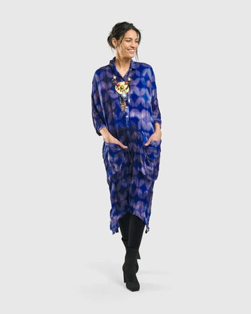 alembika-moonbeam-midi-kleid-damen-royalblau image 5