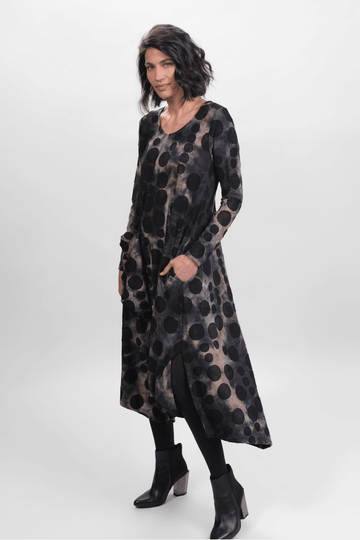 alembika-echo-asymmetry-damenkleid-coffee image 4