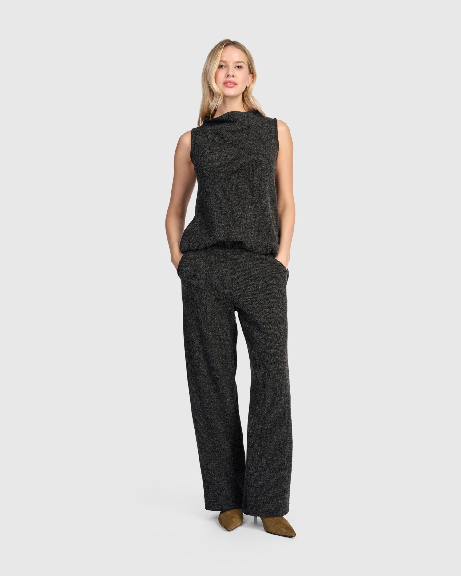 alembika-urban-marl-knit-sleeveless-tunic-shadow-damen-tunika image 5