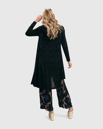 alembika-leo-flocked-velvet-hi-lo-tunika-damen-schwarz image 5