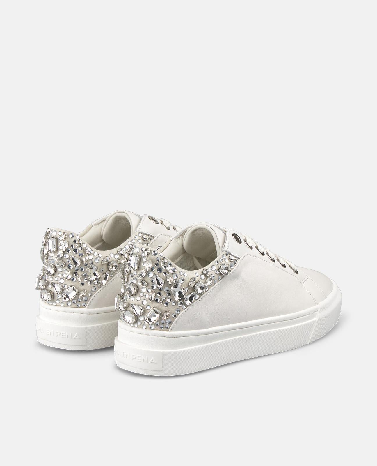 alma-en-pena-slippers-with-jewel-details-damen-sneaker-wei-strass image 3